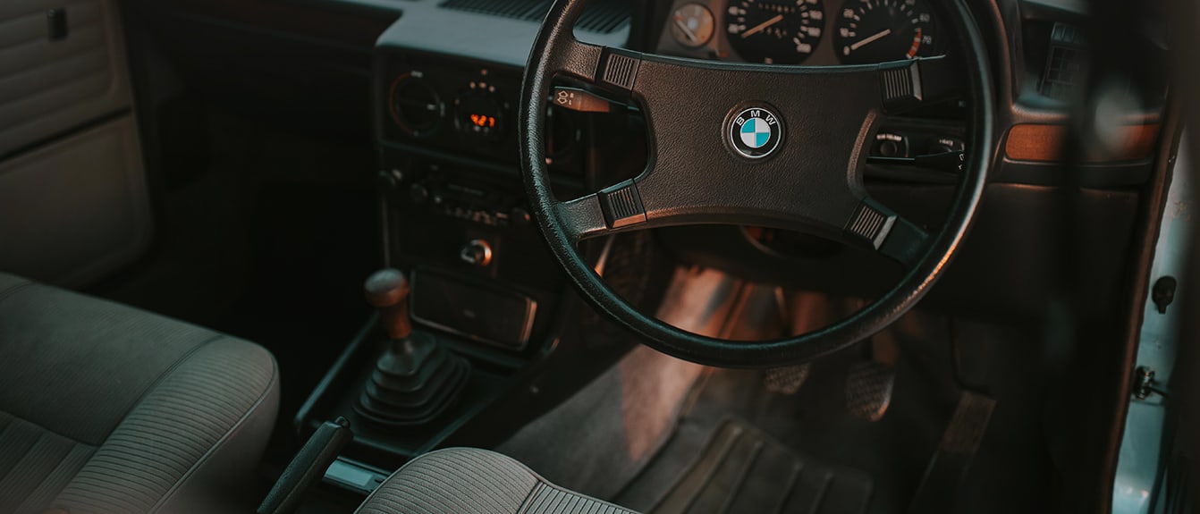 BMW Interior Steering Wheel Upholstery